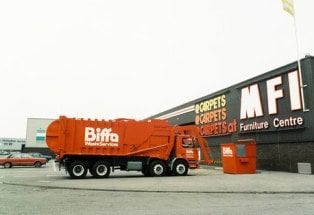 Front end loaders were important as the company developed its industrial and commercial contracts